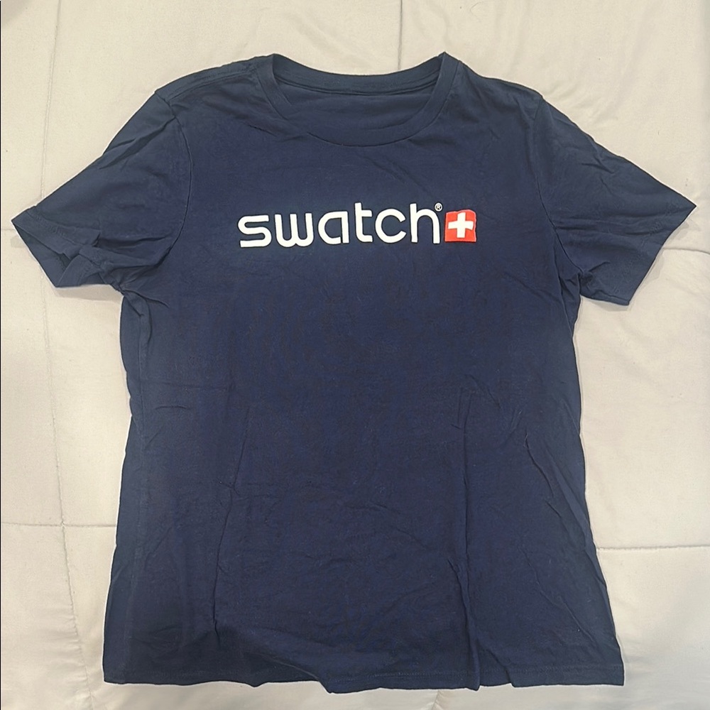 Swatch Staff Classic Navy Tee